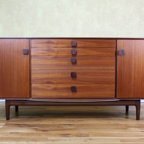 Short G Plan Danish Design Teak Sideboard By Ib Kofod Larsen
