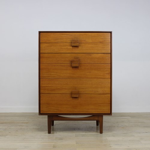 G Plan Danish Range Teak Chest Of Drawers By Ib Kofod Larsen