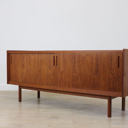 Late 1960’S Danish Teak Small Sideboard By Brande