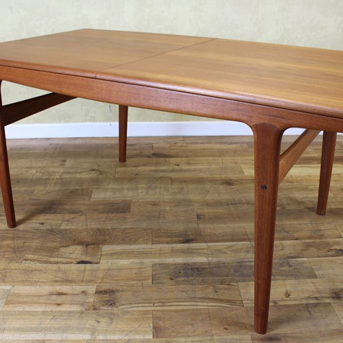 Mogens Kold 1960’S Teak Model 217 Dining Table Seats 10