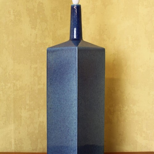 Large 1960’S Danish Ceramic Table Lamp By Le Klint 73Cms
