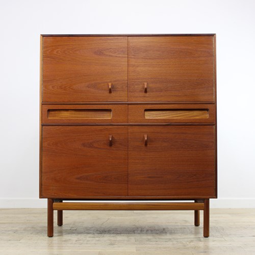 Mcintosh Mid 1960’S Teak Dundas Drinks /Dining Room Cabinet