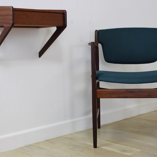 Scarce G Plan Danish Teak Carver/Desk Chair By Ib Kofod Larsen 1962