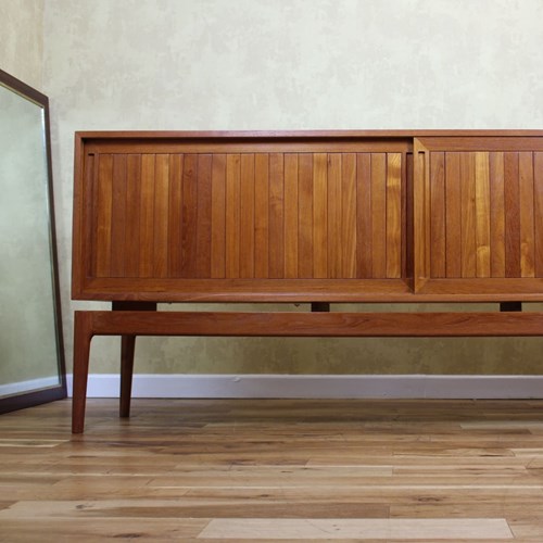 1960’S Danish Teak Sideboard By Randers Mobelfabrik Attributed To Kurt Ostervig
