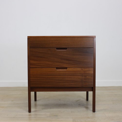 Fyne Ladye Afrormosia Single 3 Drawer Chest