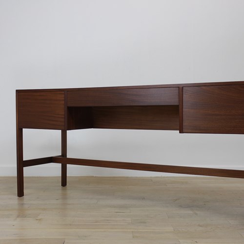 Fyne Ladye Afrormosia Shallow Desk By Richard Hornby