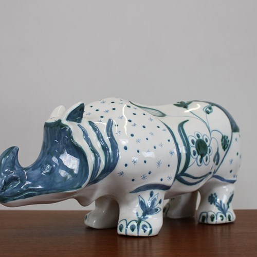 I’M Ryan The Rye Pottery Rhinoceros By David Sharp!