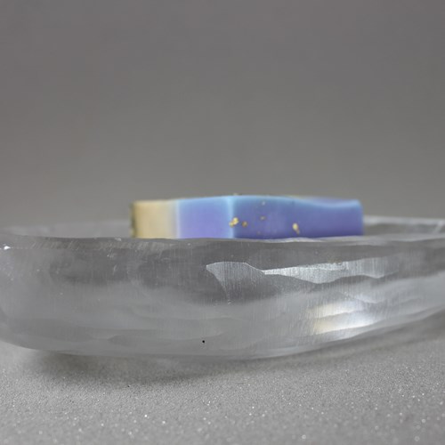 Kosta Chiselled Glass Bowl By Vicke Lindstrand