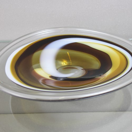 Large Vicke Lindstrand Kosta Dish 41Cms LH1216