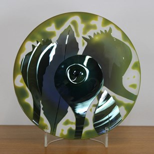 Nuutajarvi Glass Plate No 1 Of 5 19...