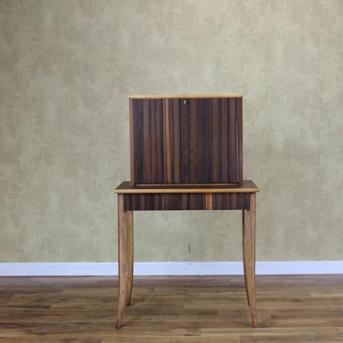 Stylish Mid-1950’S American Walnut Cabinet Manner Of Morris Of Glasgow