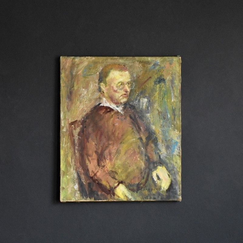  Mid Century Belgian Portrait, Original Vintage Oil On Canvas Painting, 1960S-rag-and-bone-0-rag-and-bone-dsc-0275-main-637244677203496454-0dwlpiscdn5pbnif-main-638114678931400359.jpeg