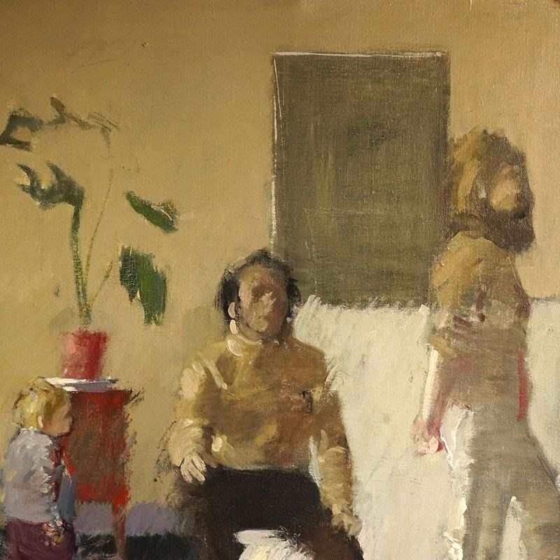 ‘Wife And Family’ 1970 By John G. Boyd, Large Vintage Original Oil Painting-rag-and-bone-1-rag-and-bone-dsc02890-main-637493616765162907-yxxftjhfo1jpyqmo-main-638114354248677622.jpeg
