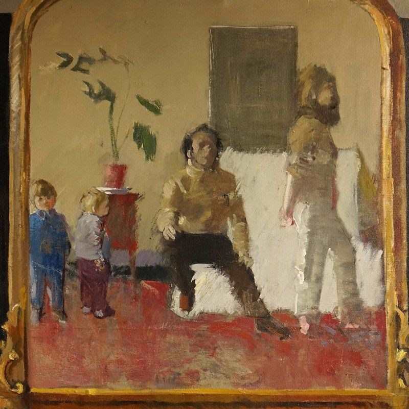 ‘Wife And Family’ 1970 By John G. Boyd, Large Vintage Original Oil Painting-rag-and-bone-2-rag-and-bone-dsc02885-main-637493616727975601-w7yyejmalv6vrgso-main-638114354276992935.jpeg