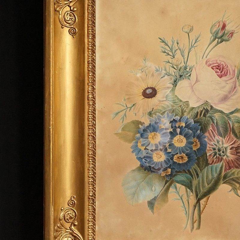 Antique Original Watercolour Still Life Painting Depicting Flowers, 19Th Century-rag-and-bone-3-rag-and-bone-dsc08935-main-637624870020787276-oi4tyh1etdiygm2d-main-638114694012360144.jpeg