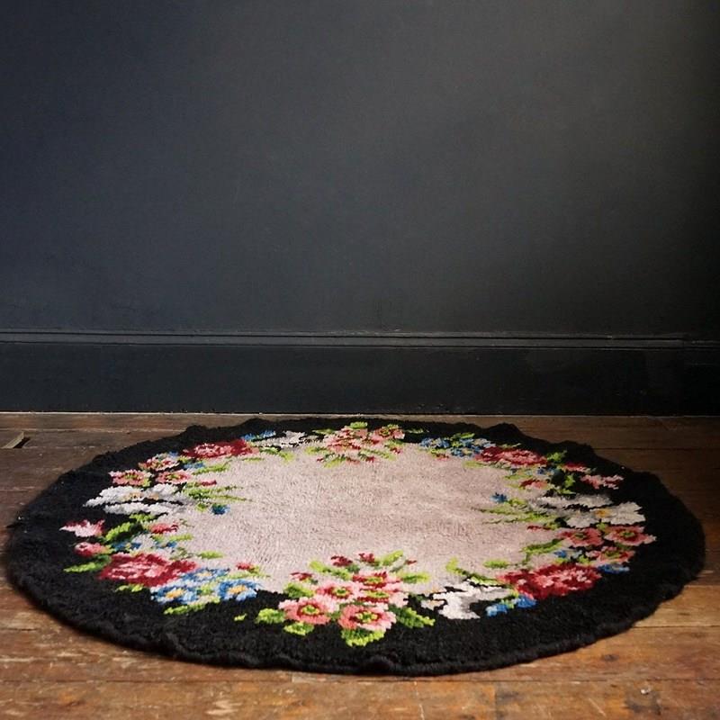 French Vintage Pure Wool Handmade Floral Latch Hook Rug, 1940S-rag-and-bone-7-il-fullxfull-3514899635-fxu3-6tvkkrm5rretgimf-main-638114038446814067.jpeg