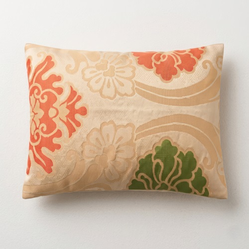 Japanese Ceremonial Silk Lumbar Pillow – The Botan Aria