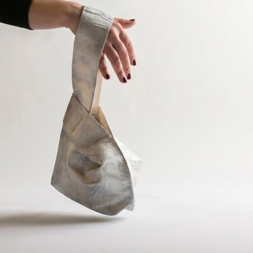 Japanese Ceremonial Silk Knot Bag 