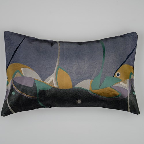 Midnight Ro – Japanese Obi Silk Cushion Pair