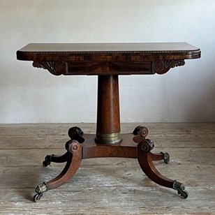 Regency Rosewood Card Or Games Tabl...