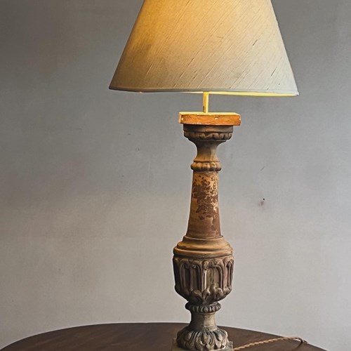 Terracotta Lamp Base