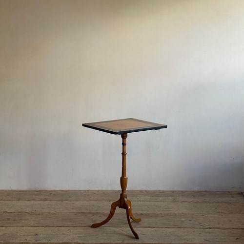 Penwork Decorated Tripod Table