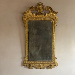 George II Giltwood Mirror