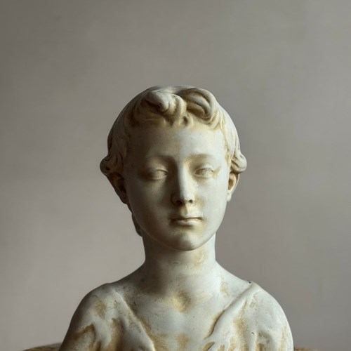 Plaster Bust