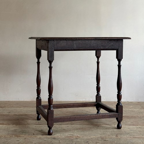 Early 18Thc Oak Side Table