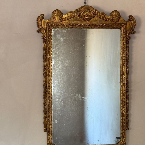 19Thc Giltwood Mirror