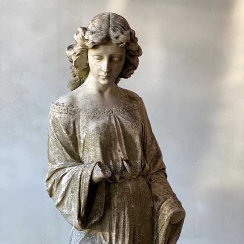  19thC Statuary Marble Figure