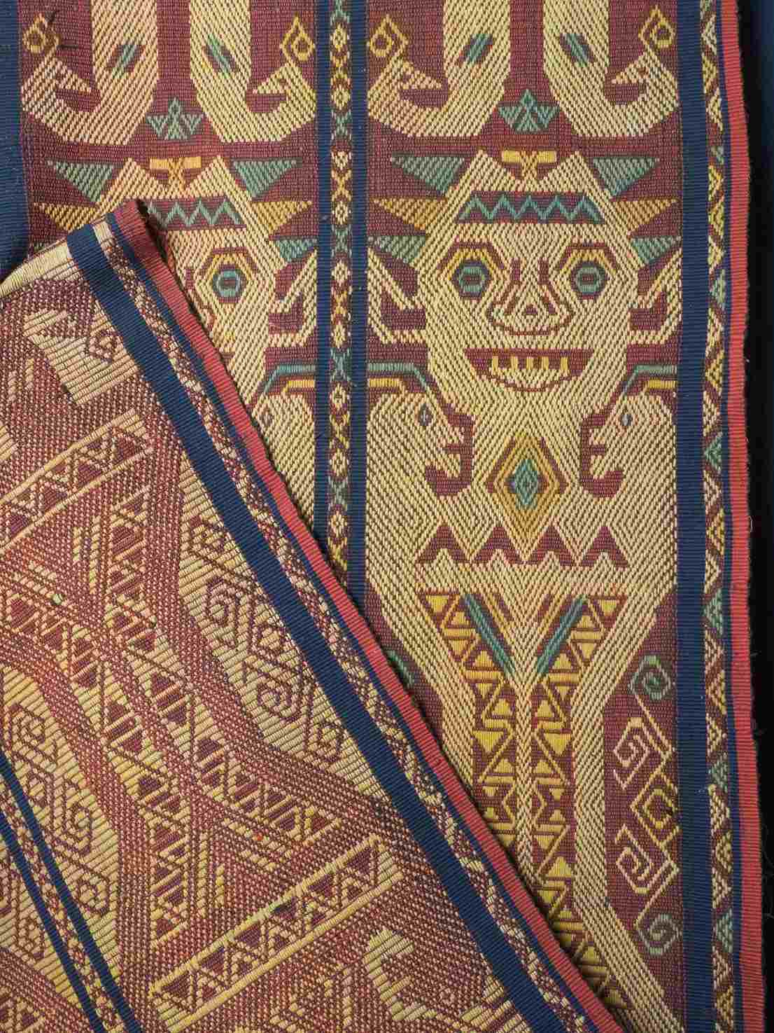 A Pair Of Mid Century Sumba Pahikung Textiles - Decorative Collective