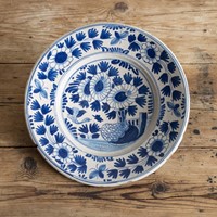 A 17th century Delft charger