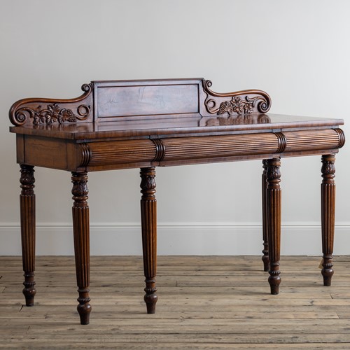 A George IV mahogany serving table