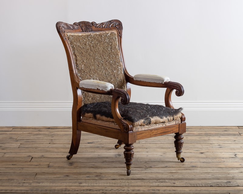 A 19th century carved mahogany arm chair-ron-green-ron-green-6605-main-637963299298445357.jpg