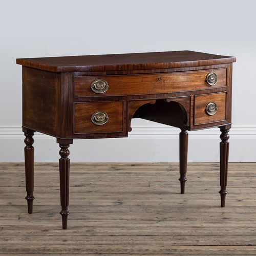 A small 19th century mahogany side table