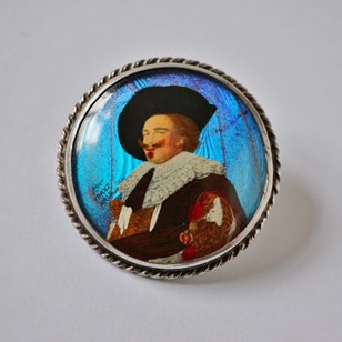 Art Deco Laughing Cavalier Butterfl...