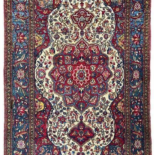 Antique Isfahan Rug 2.02Mx 1.36M