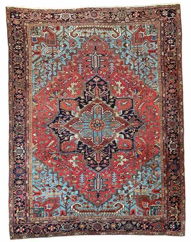Antique Heriz Carpet 3.96M X 2.93M-rug-addiction-0-23-17-00001-antique-persian-heriz-carpet-main-638235659937206617.jpeg