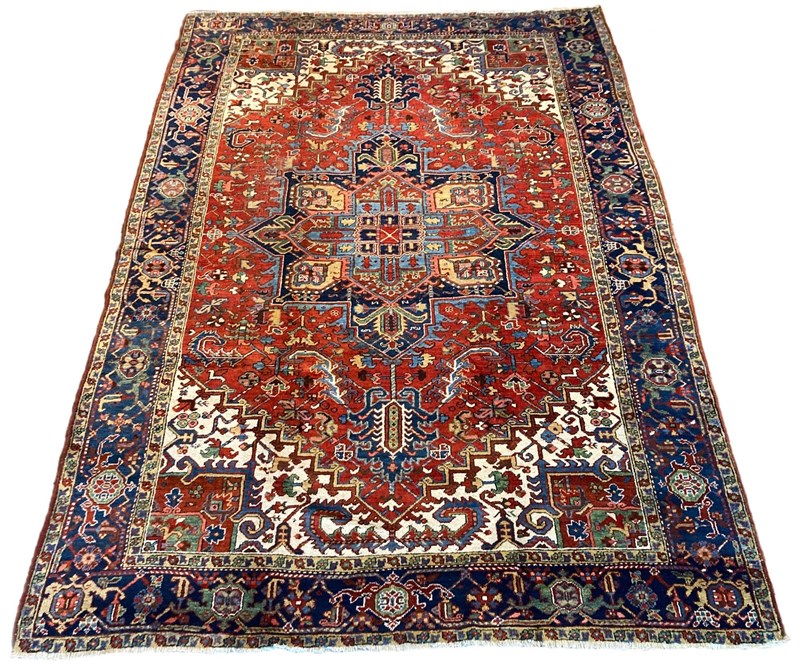 Antique Heriz Carpet 3.37M X 2.42M-rug-addiction-1-main-638084455596117580.jpeg