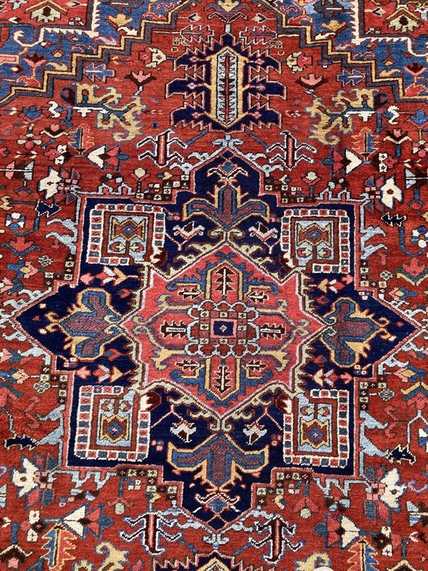 Antique Heriz Carpet 2.95m x 2.21m-rug-addiction-10-22-main-637920378433723372.jpeg