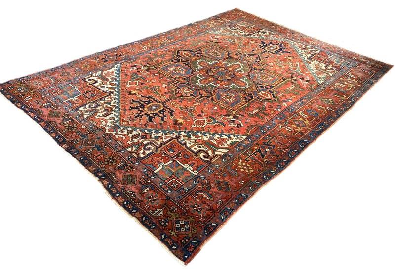 Antique Heriz Carpet 3.41M X 2.42M-rug-addiction-2-23-09-00001-2-antique-persian-heriz-carpet-main-638179496378843281.jpeg