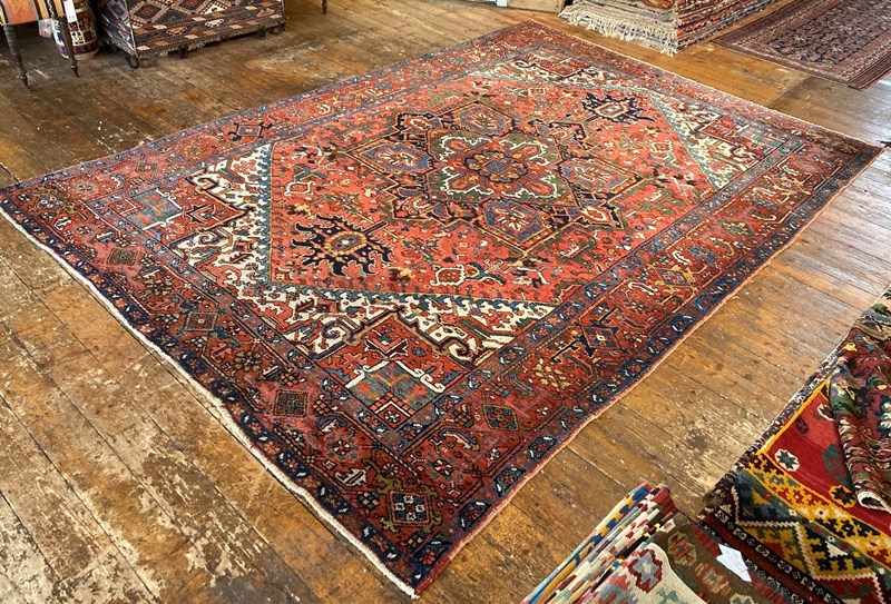 Antique Heriz Carpet 3.41M X 2.42M-rug-addiction-3-23-09-00001-3-antique-persian-heriz-carpet-main-638179496391498963.jpeg