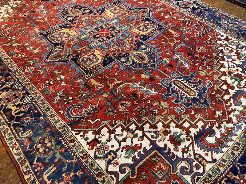 Antique Heriz Carpet 3.37M X 2.42M-rug-addiction-3-main-638084455620337047.jpeg