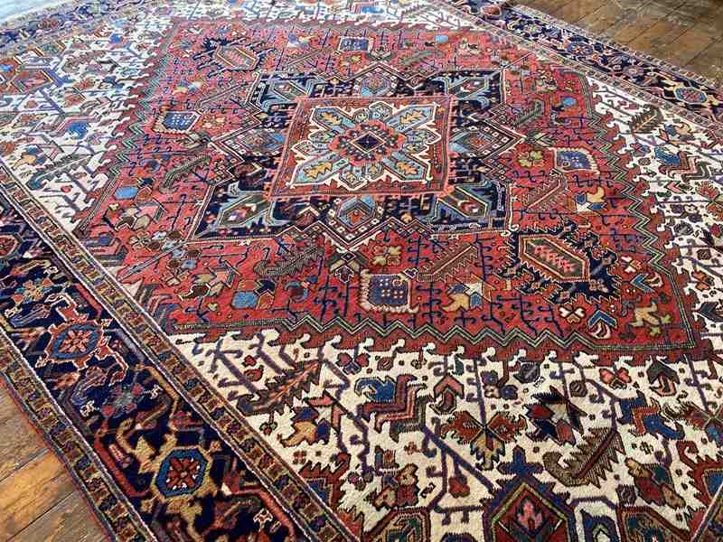 Antique Heriz Carpet 3.44M X 2.63M-rug-addiction-4-23-07-00009-4-antique-persian-heriz-carpet-main-638176139010252206.jpeg