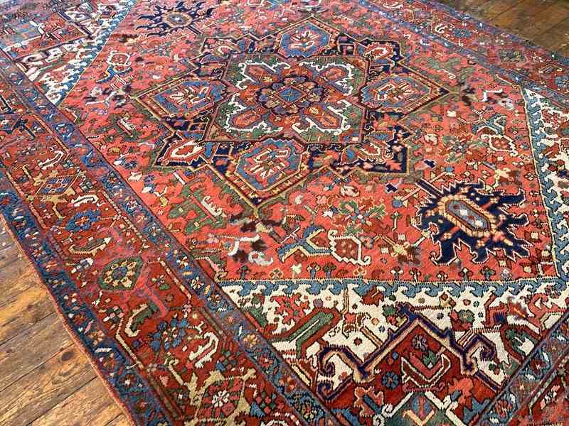 Antique Heriz Carpet 3.41M X 2.42M-rug-addiction-4-23-09-00001-4-antique-persian-heriz-carpet-main-638179496411811641.jpeg