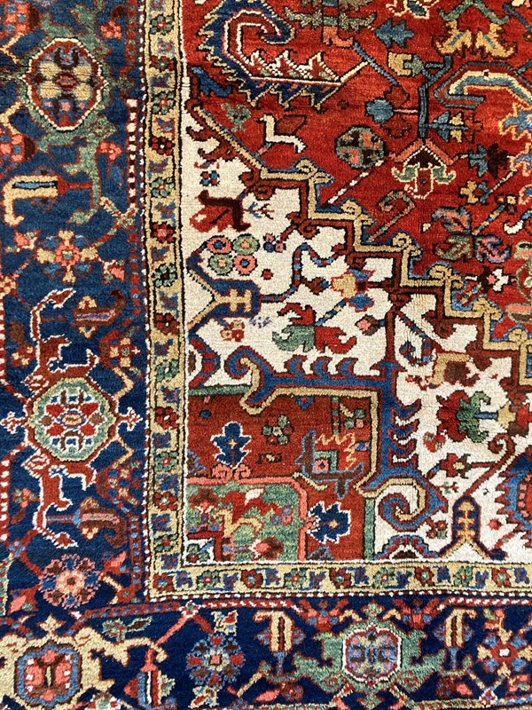 Antique Heriz Carpet 3.37M X 2.42M-rug-addiction-5-main-638084455650335800.jpeg