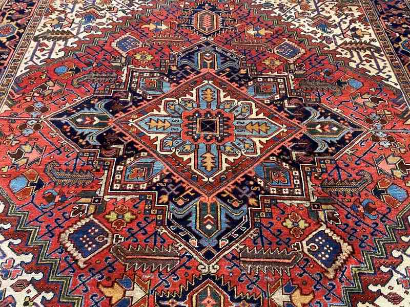 Antique Heriz Carpet 3.44M X 2.63M-rug-addiction-6-23-07-00009-6-antique-persian-heriz-carpet-main-638176139109938557.jpeg