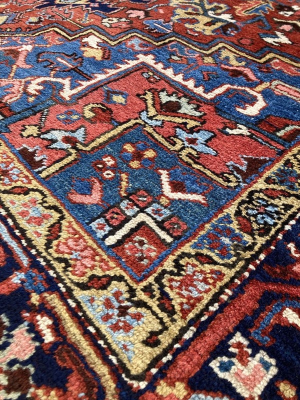 Antique Heriz Carpet 2.95m x 2.21m-rug-addiction-7-22-main-637920377722953317.jpeg