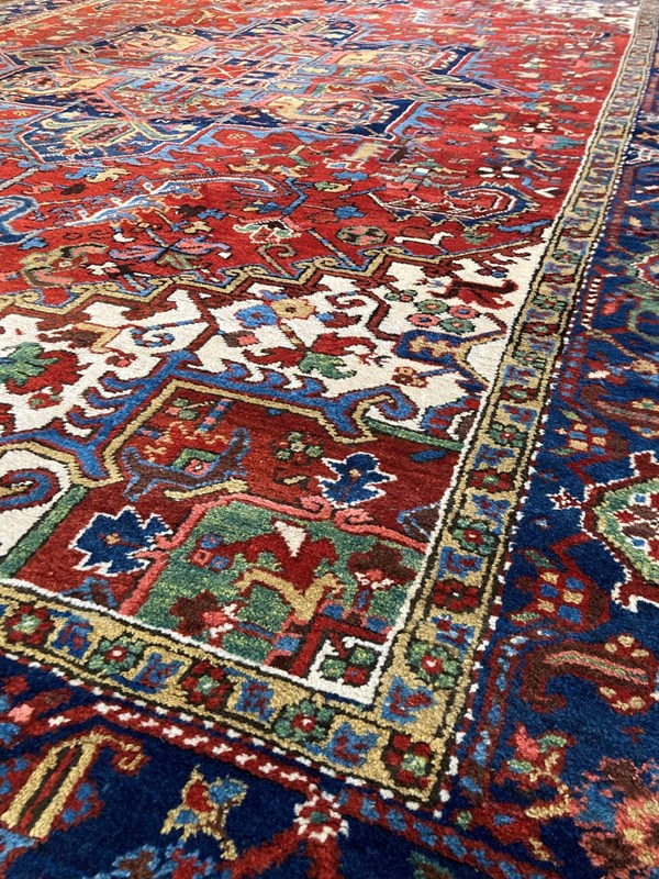 Antique Heriz Carpet 3.37M X 2.42M-rug-addiction-7-main-638084455679397809.jpeg